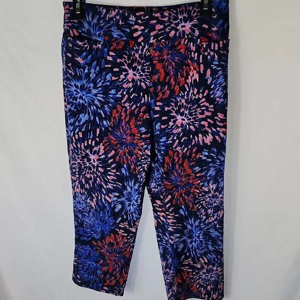 Fireworks Cropped Pants Size 8P